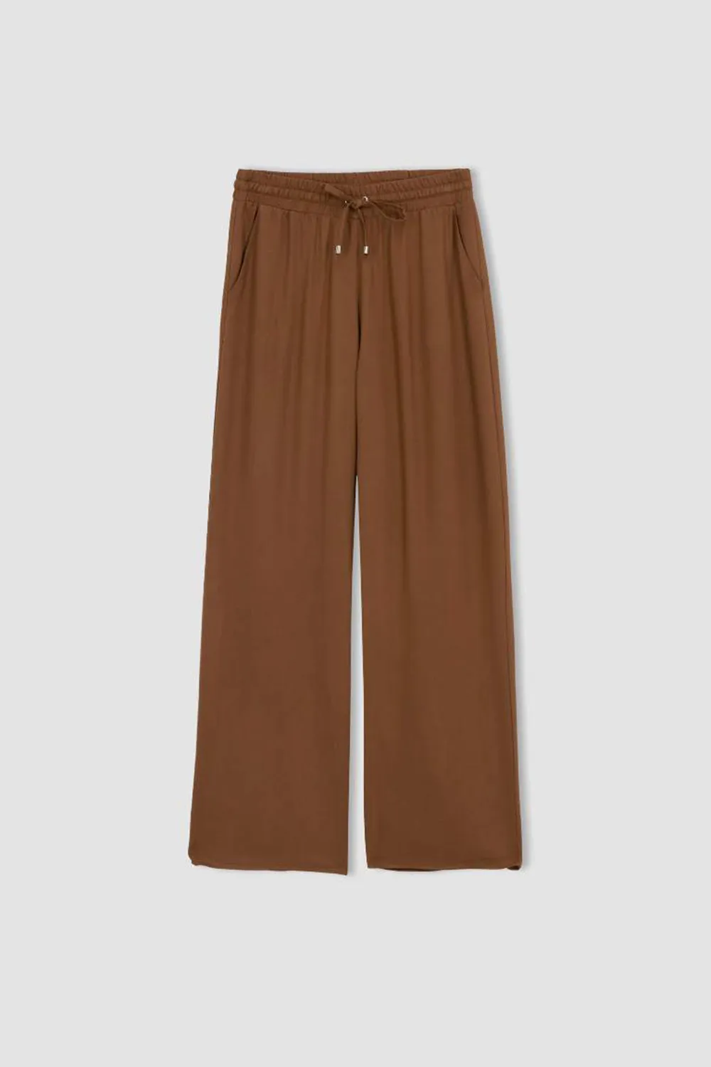 Florida Wide Leg Viscose Trousers