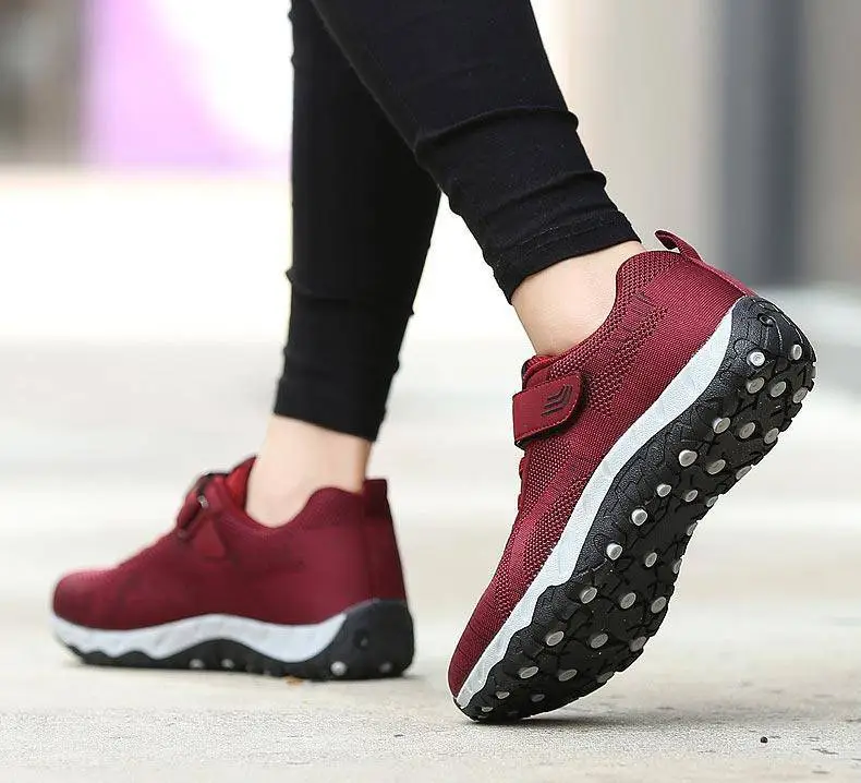 Women Light hook loop sneakers  platform sneaker