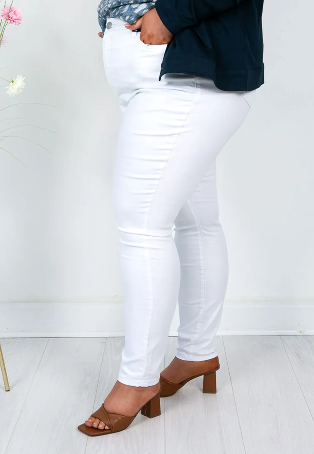 White Denim Jeans