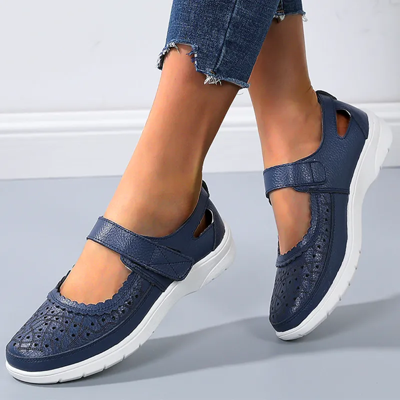 Cilool Cutout Comfort Soft Sole Casual Shoes