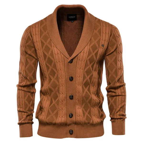 Men's Fashion Casual Thick Sweater Cardigan