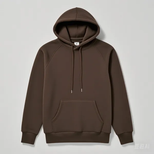 Loose Hoodie - Brown