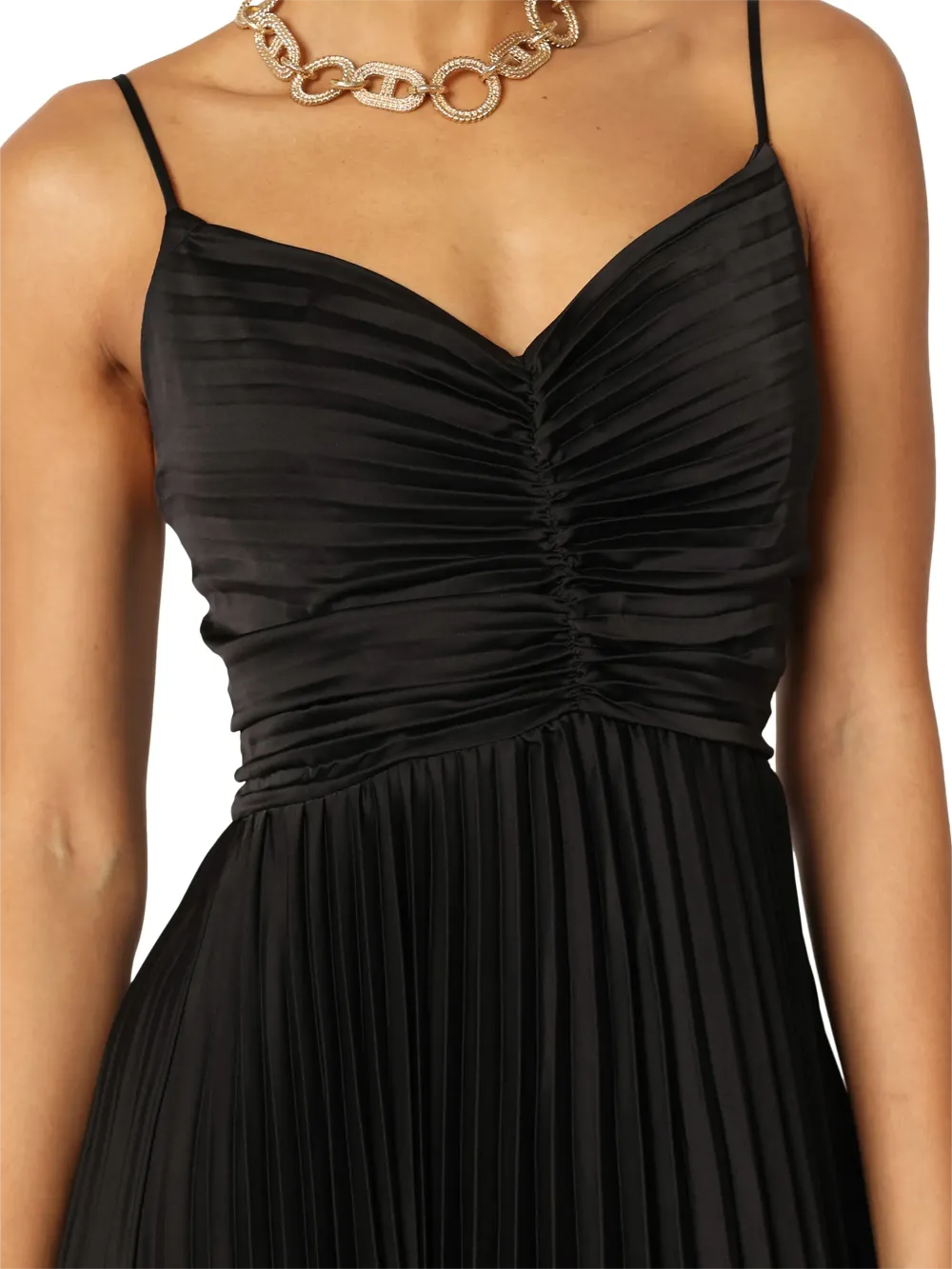 High Waist Sleeveless Dress