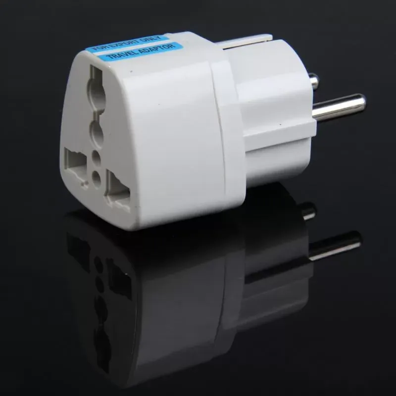 Universal UK US Plug to Germany Plug Power Adapter Converter Wall Plug Travel Power Plug Socket Converter for Germany 10A 250V