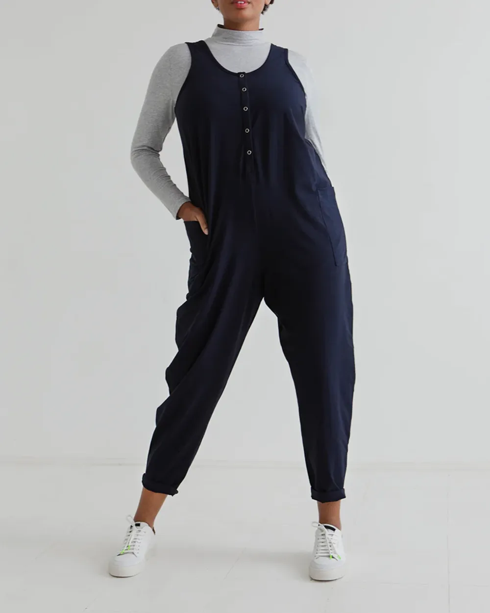 JUMPSUIT - MIDNIGHT NAVY