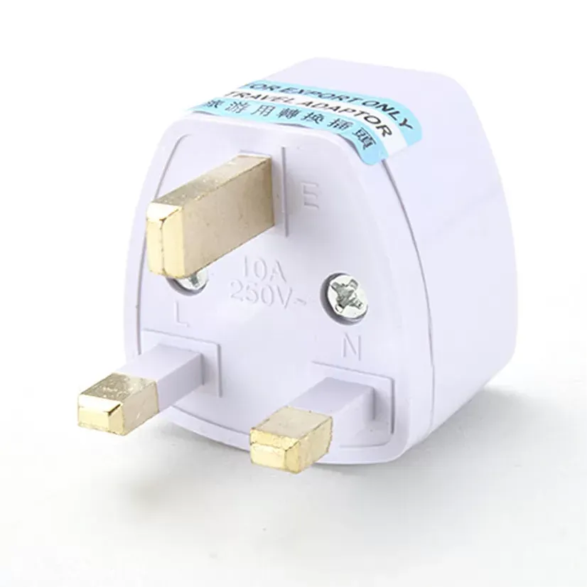 Universal US EU AU Converter to UK HK AC Travel Power Plug Charger Adapter