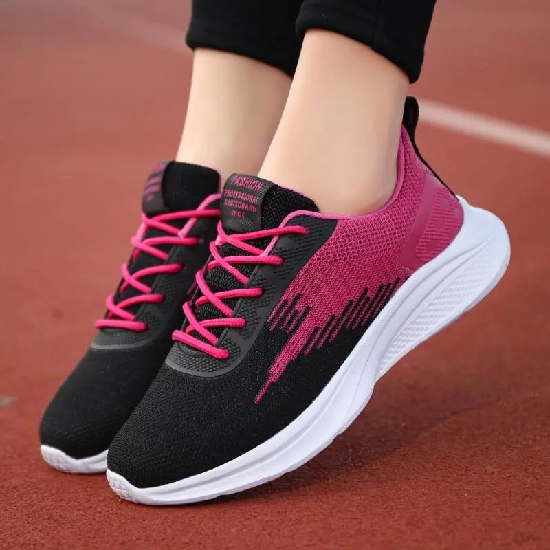 Hot Flats Women's Shoes Ladies Casual Vulcanized Shoes Lace Up Comfort Walking Shoes for Women Sneakers