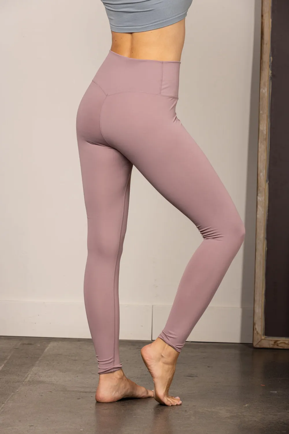 INDIE PINK HIGH-RISE LEGGINGS