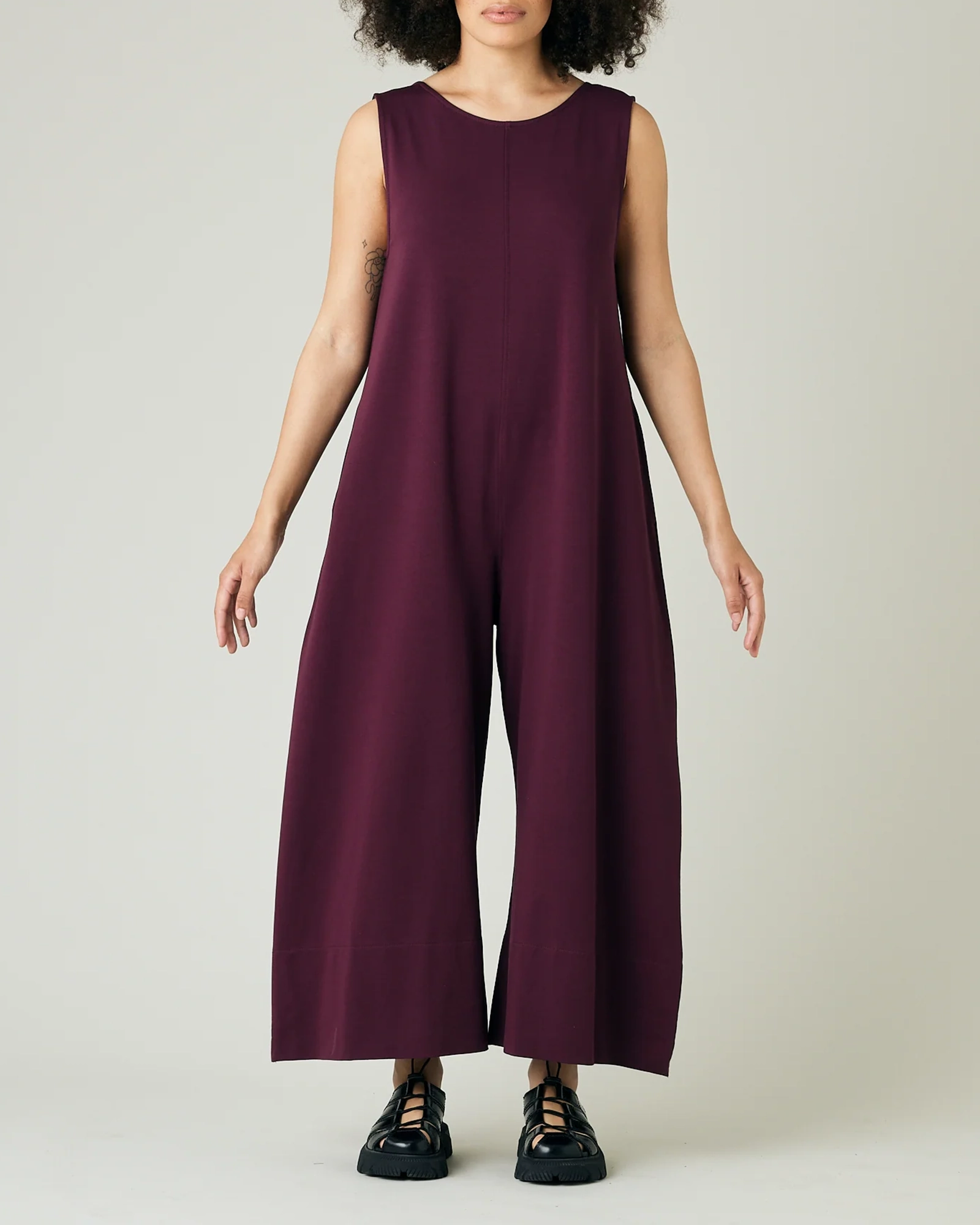 SUMMER WINE COTTON JERSEY JUMPSUIT