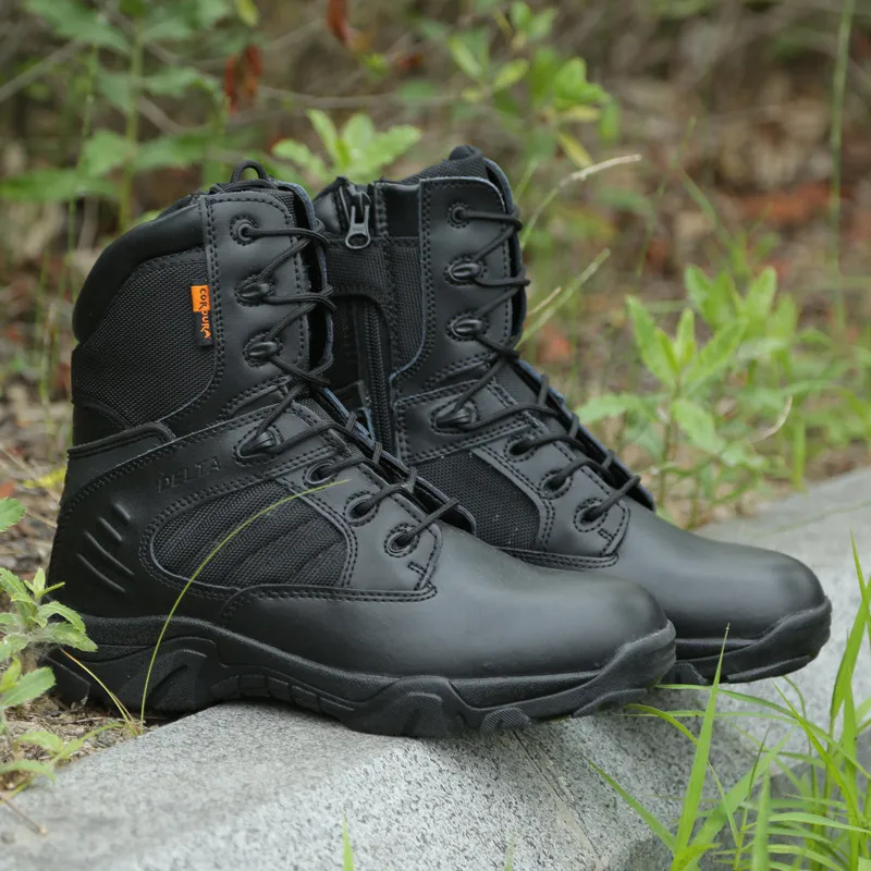 Men Military Waterproof Combat Boots Outdoor Desert Jungle Safety Boots