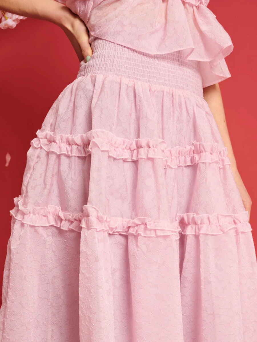 DREAM Brooke Organza Midi Skirt