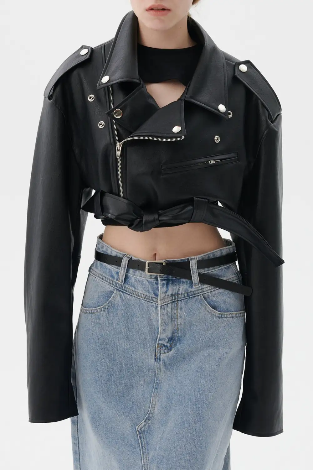 Emma Cropped Rider Jacket