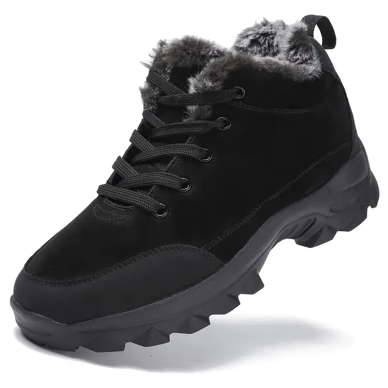 Warm Fleece Snow Boots Waterproof Non-Slip Orthopedic Support Winter Boots