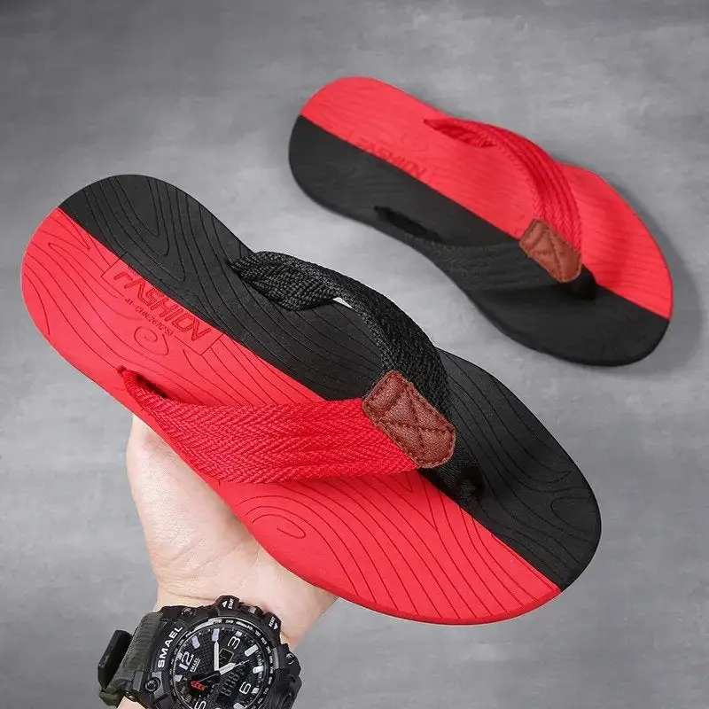 Orthopedic Sandals Men Wide Width Comfy Flat Sporty Flip-flops Trendy Summer