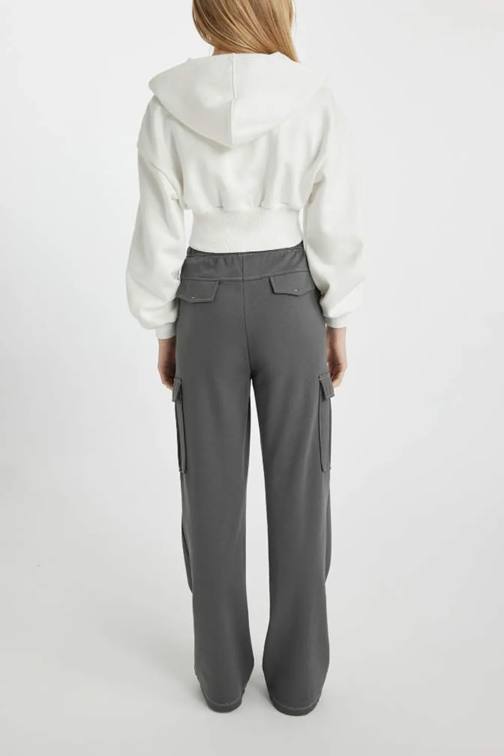 Cargo Jogger Thick Fabric Trousers