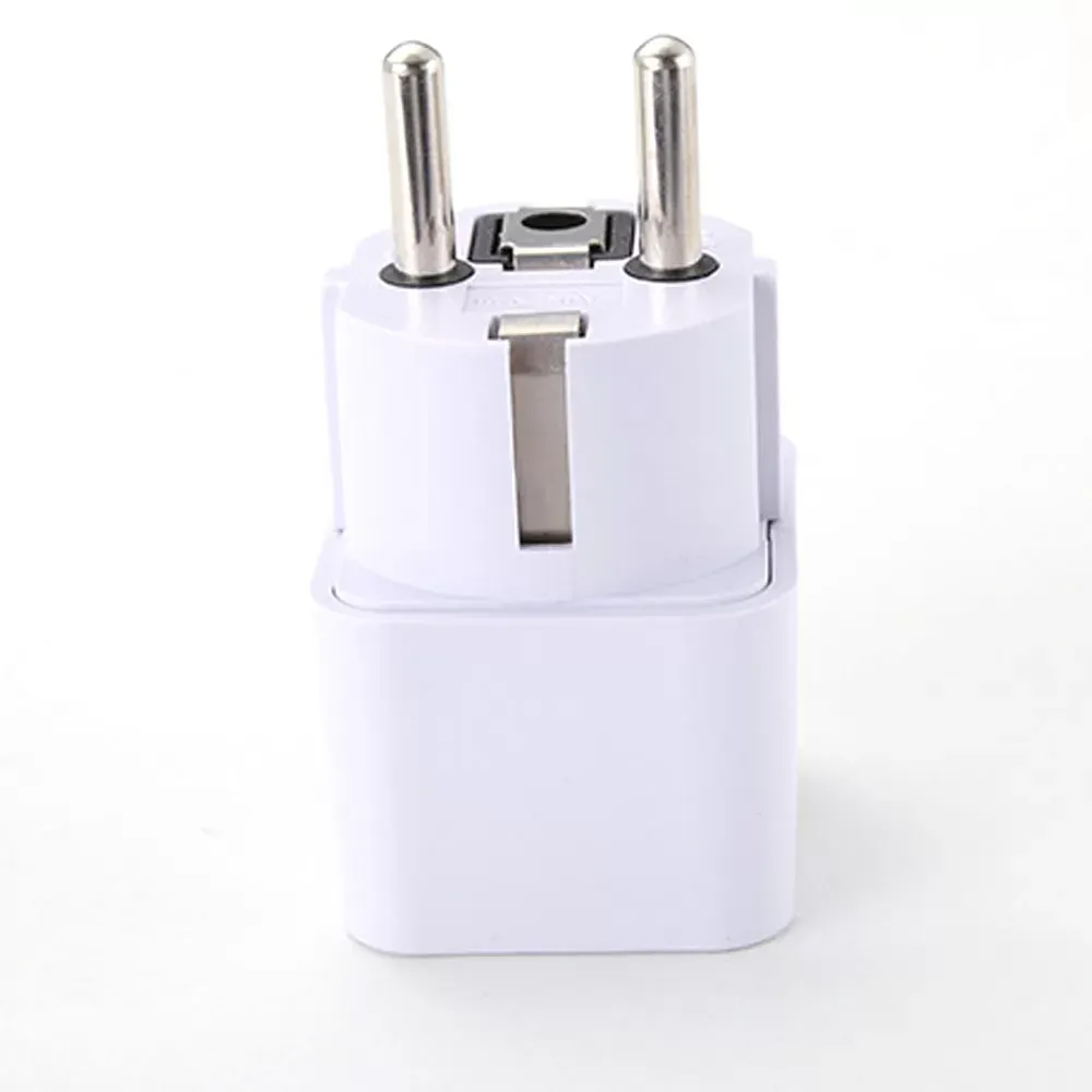 Universal UK US AU to EU AC Power Plug Travel Charger Adapter Outlet Converter