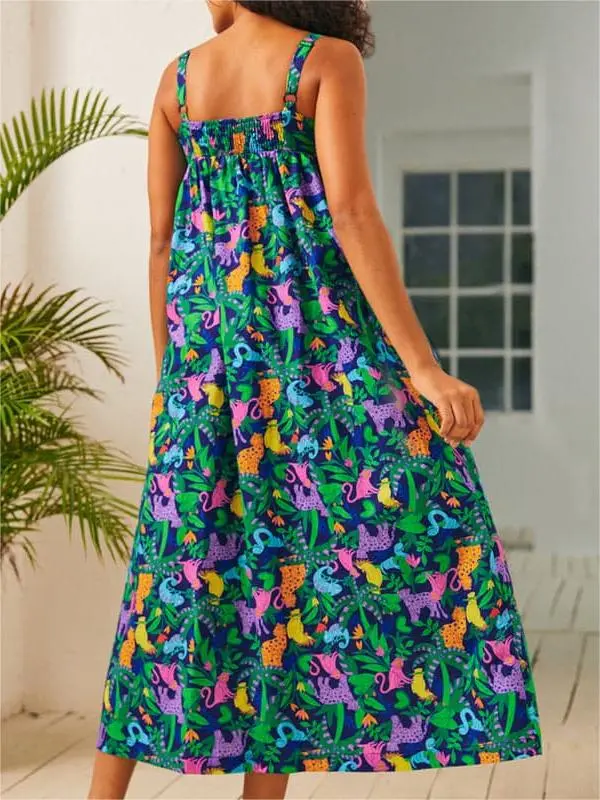 Enchanted Forest Maxi Dress