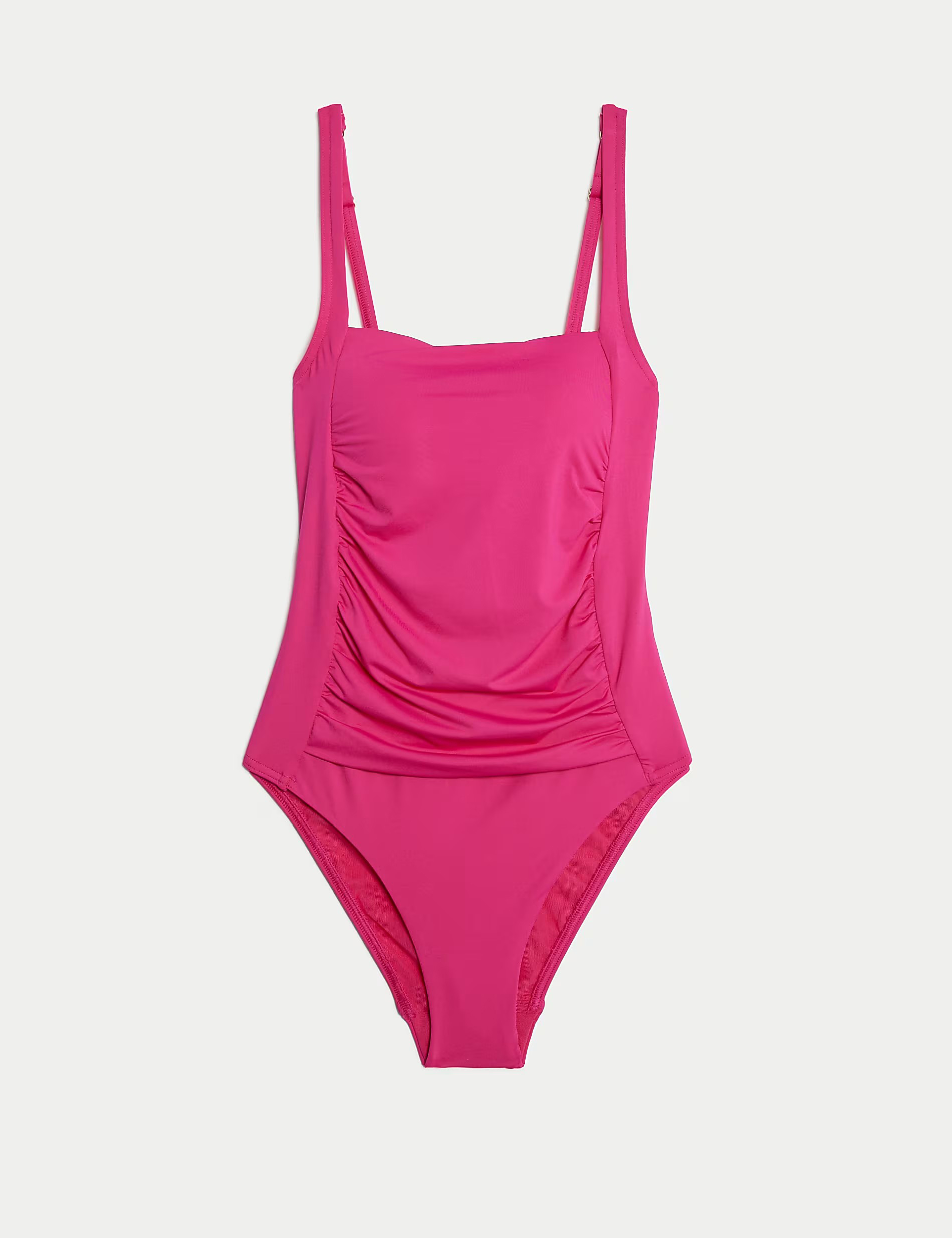 Tummy Control Padded Square Neck Swimsuit