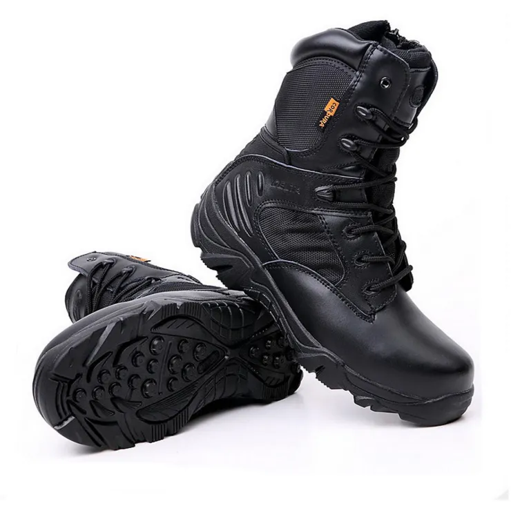 Men Military Waterproof Combat Boots Outdoor Desert Jungle Safety Boots