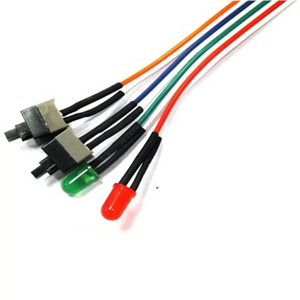 Computer switch line, restart line, chassis switch line, host switch line, light switch power line, switch line