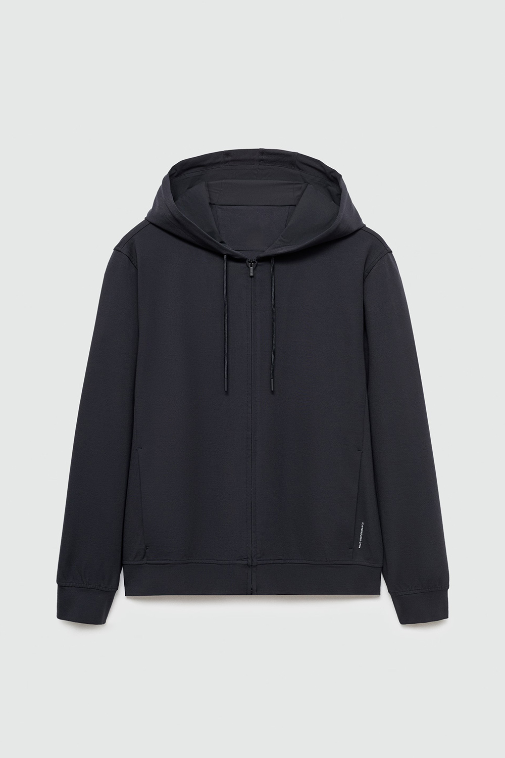 Technical fabric hoodie