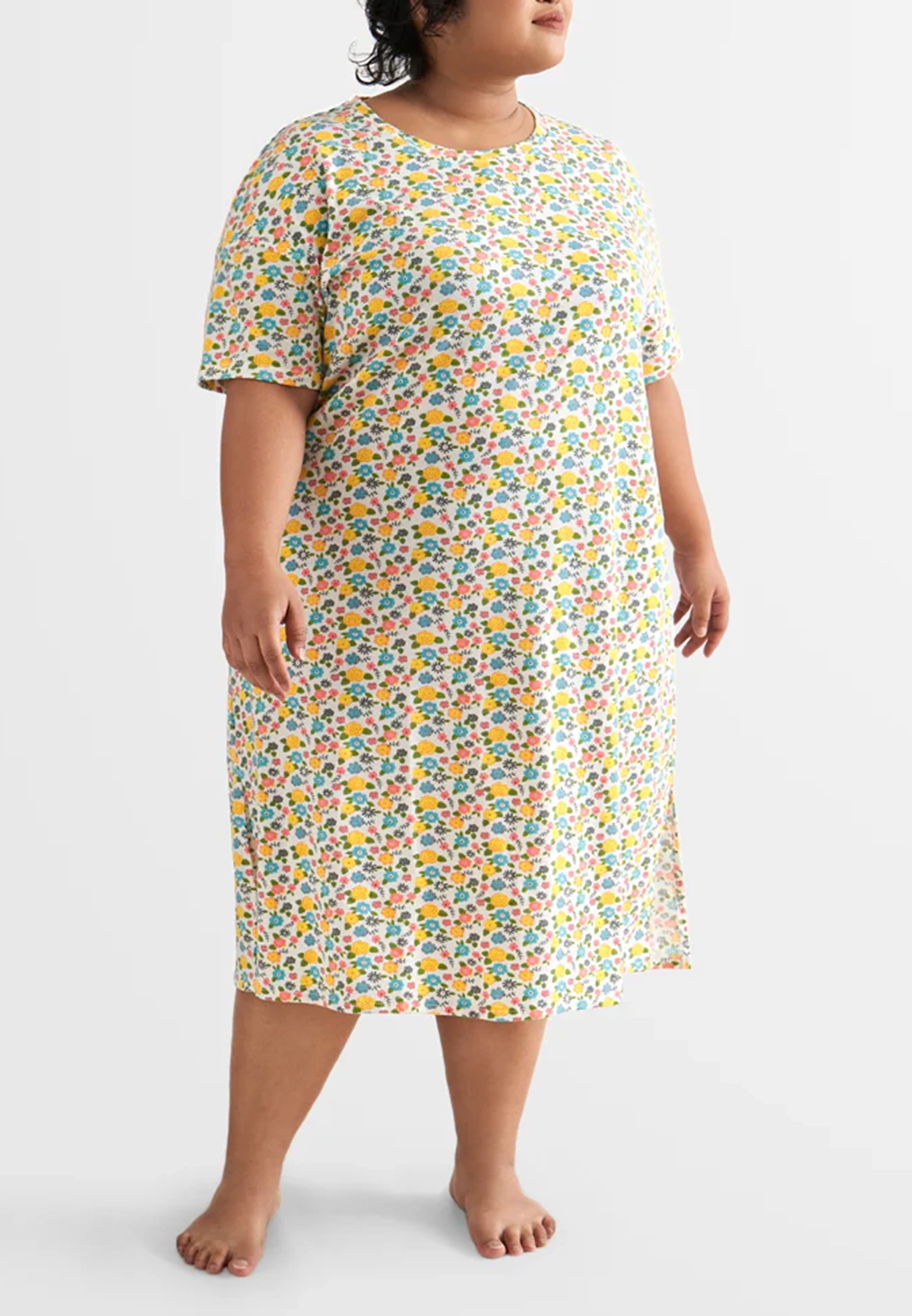 Floral Midi Sleep Dress