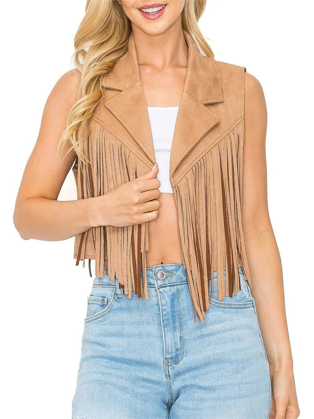 Old West Fringe Vest