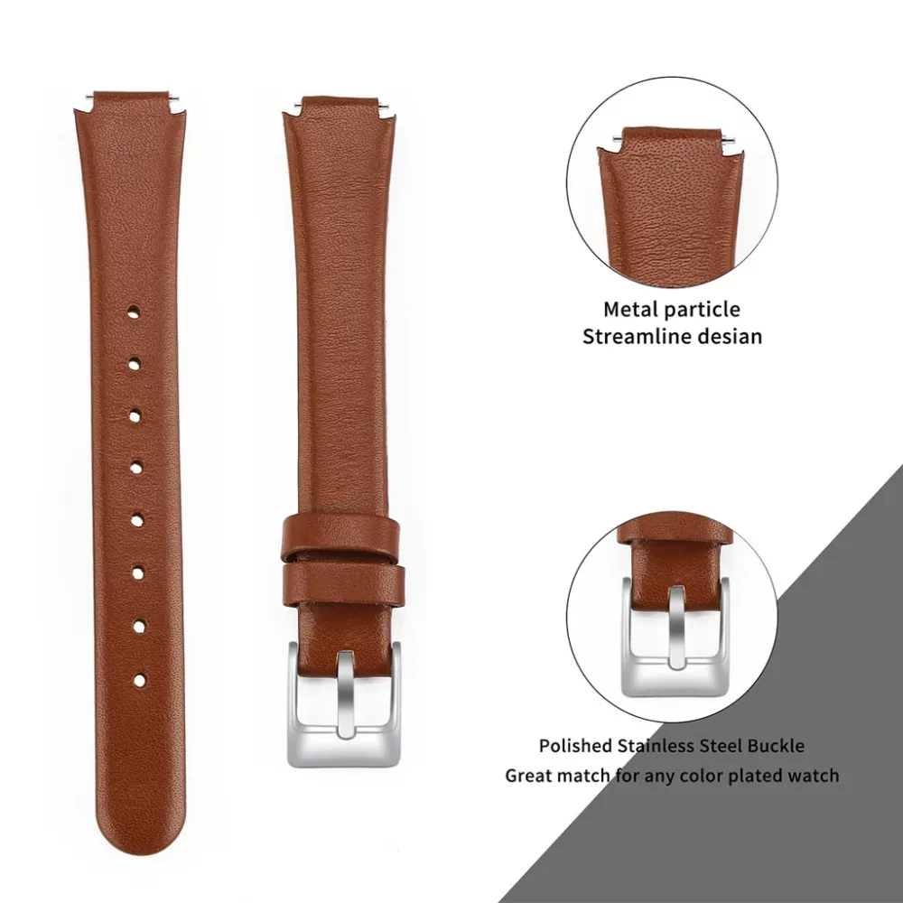 Replacement New Leather Band Bracelet Watch Band For Fitbit Inspire/Inspire HR Quick Release Bracelet SmartWatch Accessories