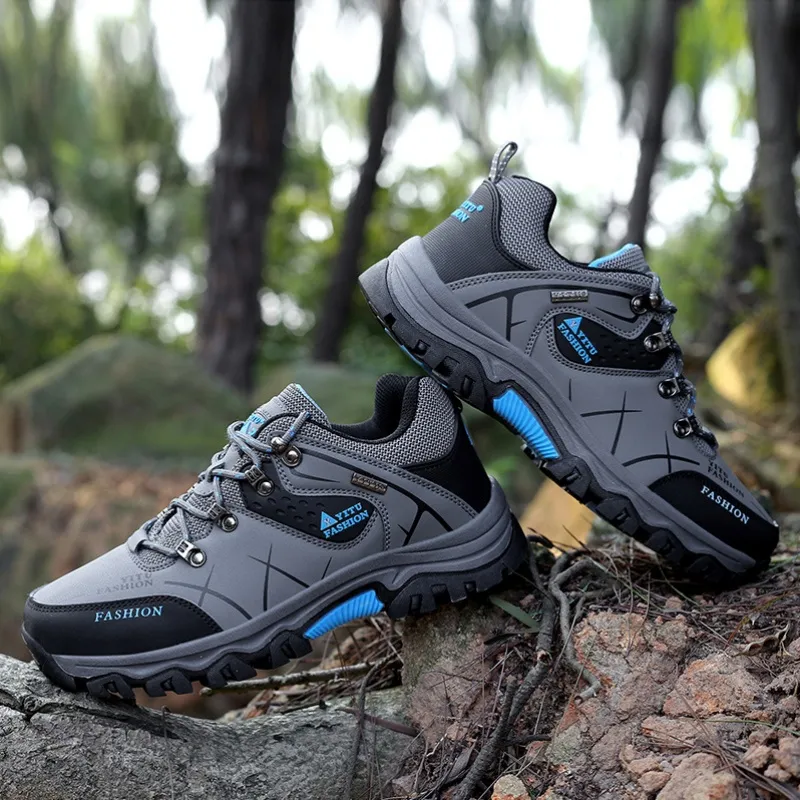 (🔥Authenticity Guaranteed) Men's Waterproof Anti-Slip Anti-Puncture Orthopedic Hiking Shoes Outdoor Shoes