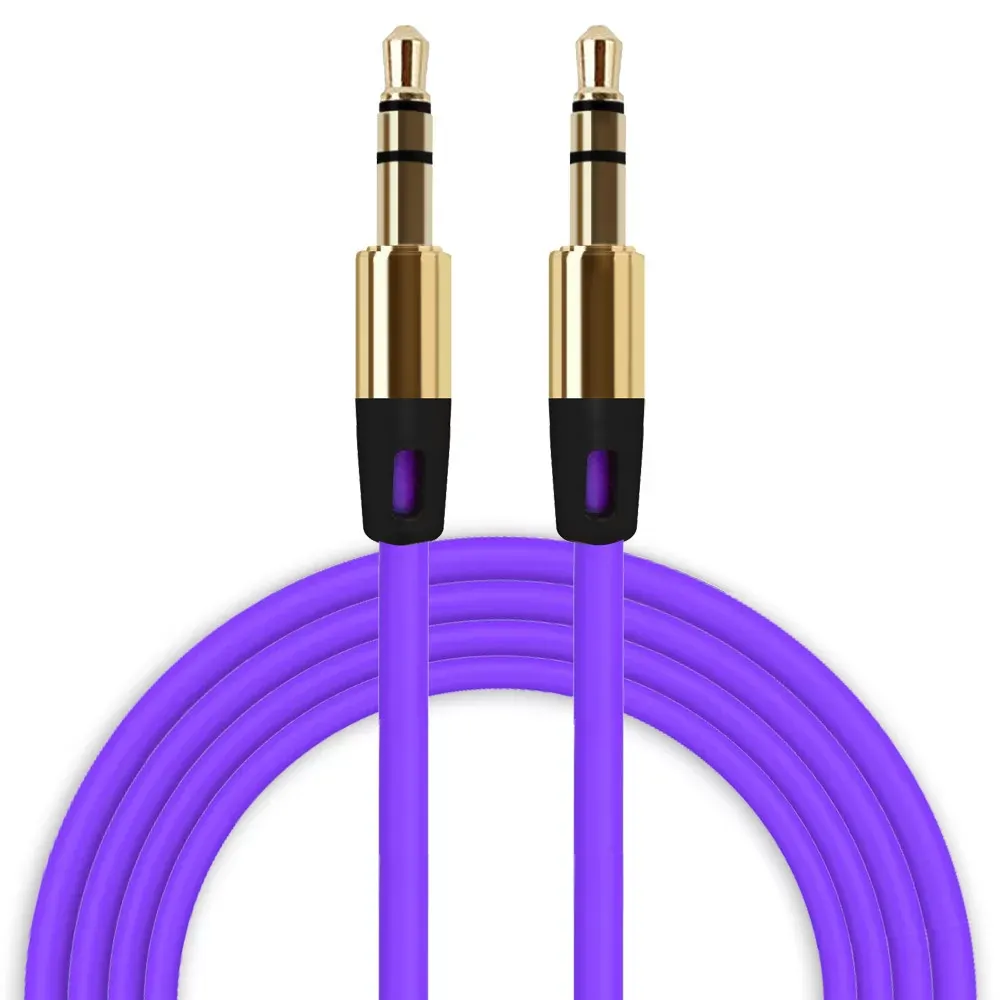 CARPPRIE Factory Price 3.5mm Auxiliary Cable Audio Cable Male To Male Flat Aux Cabledrop Shipping