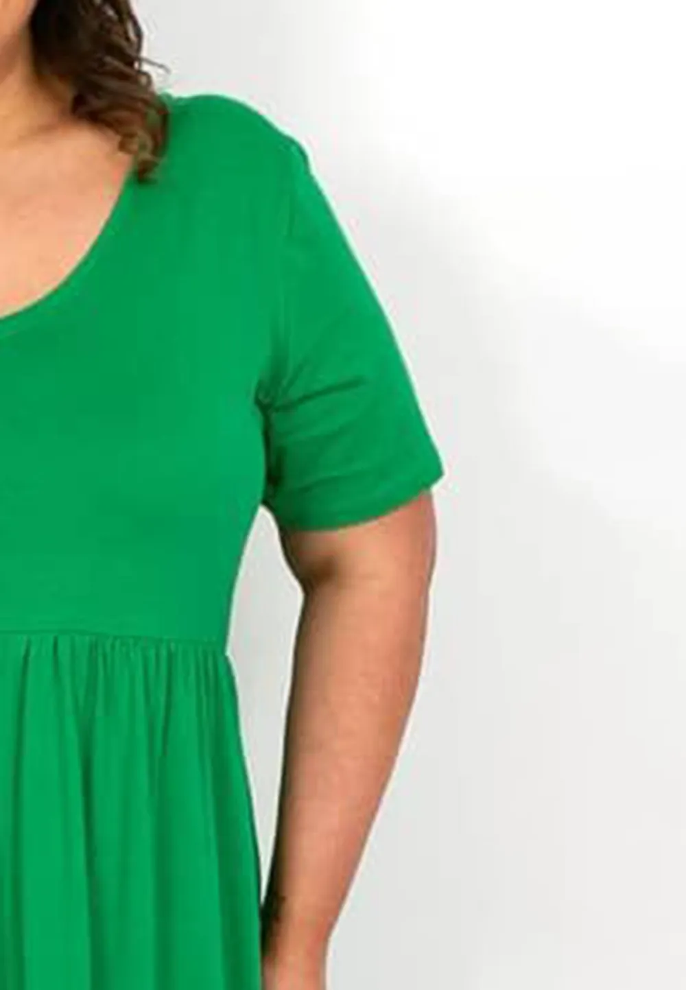 Green Cotton Dress