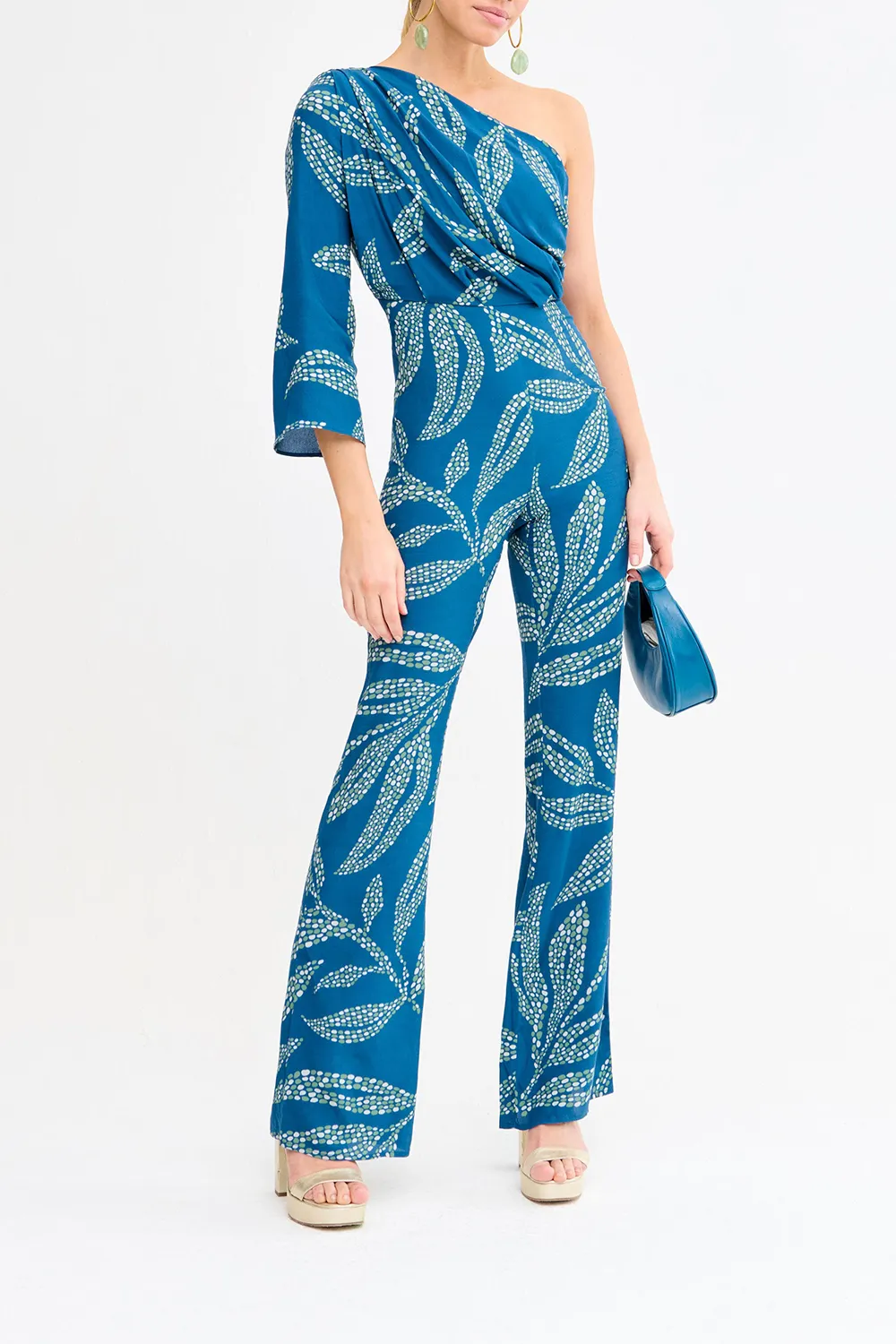 Art Graphic Print Cascais Jumpsuit