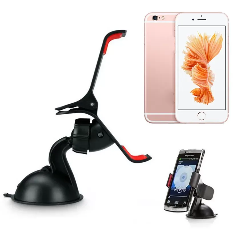 Universal Car Windshield Mount Stand Holder Suction Cup For iPhone 5S 6S / 6 Plus Phone GPS