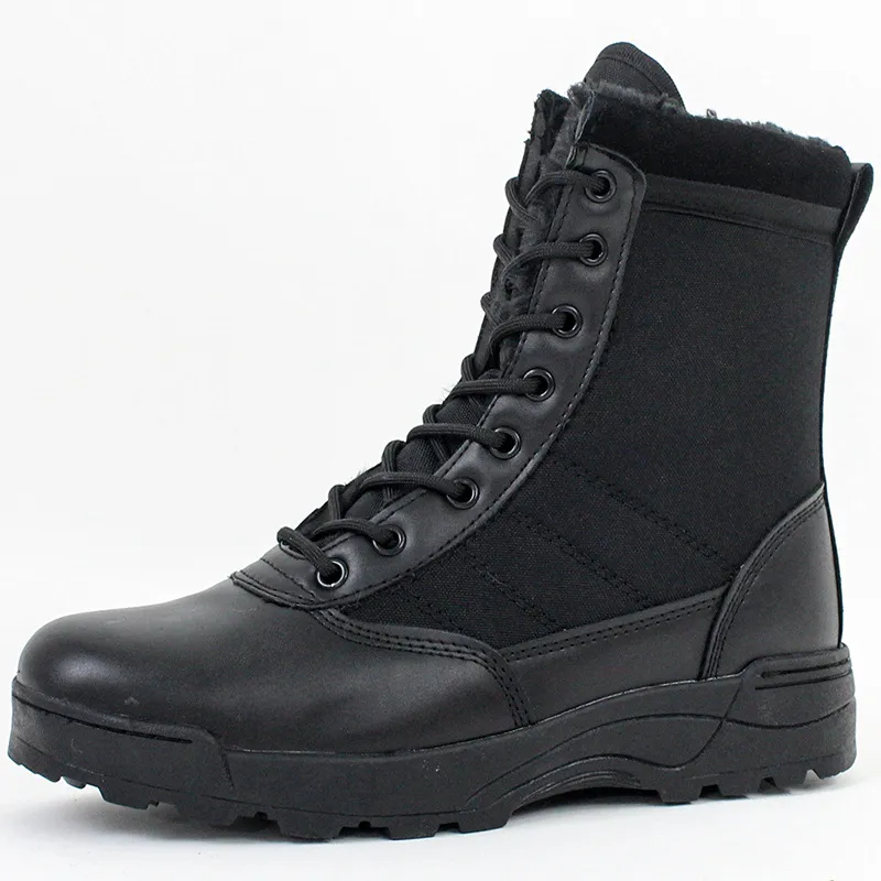 Men Waterproof Steel Toe Work Boots Non-Slip Hiking Boots Tactical Boots