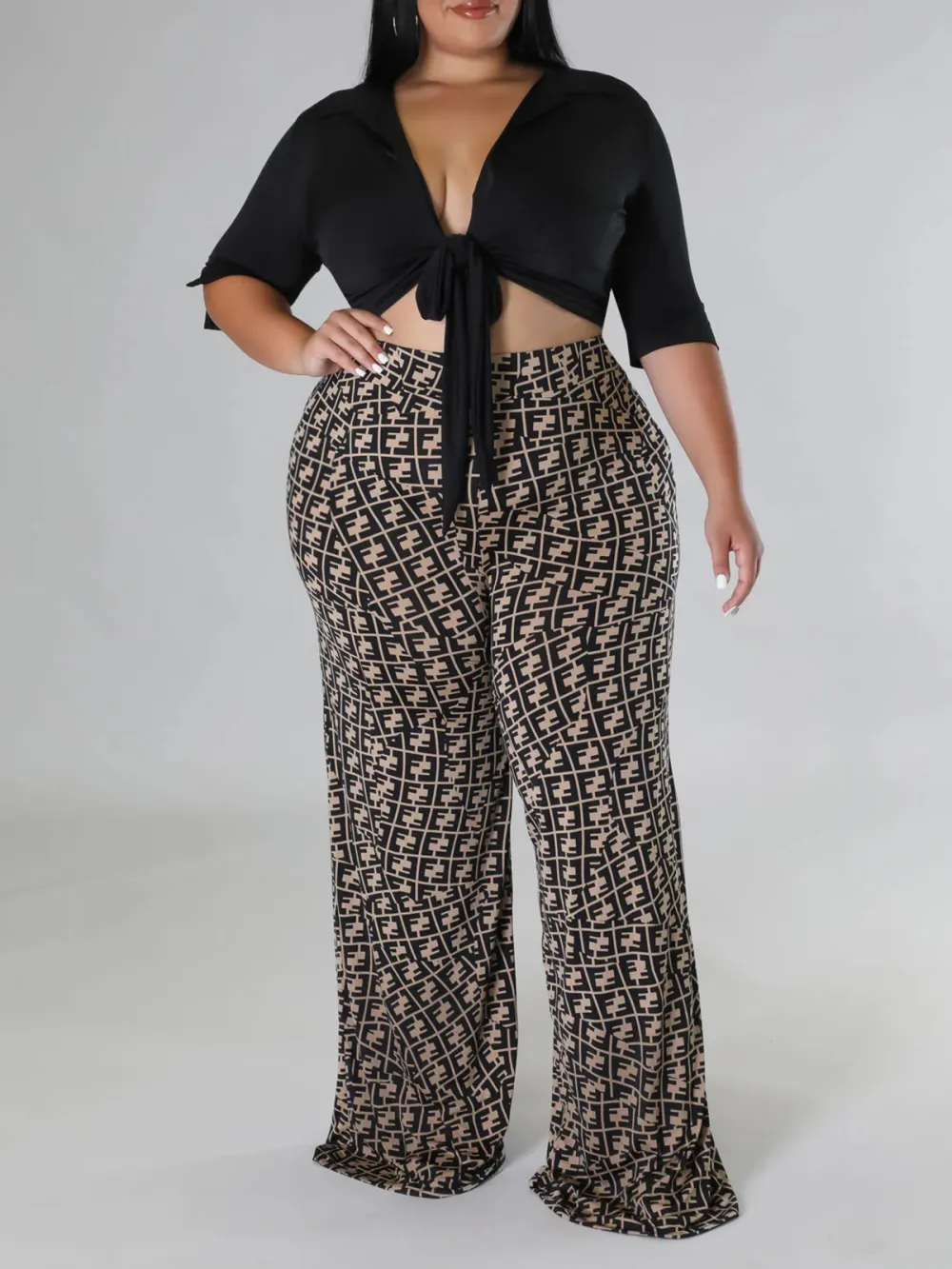 Women'S Stylish Printed Pants Set