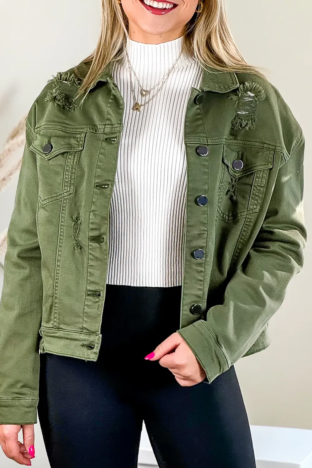 Army Green Cool Jacket