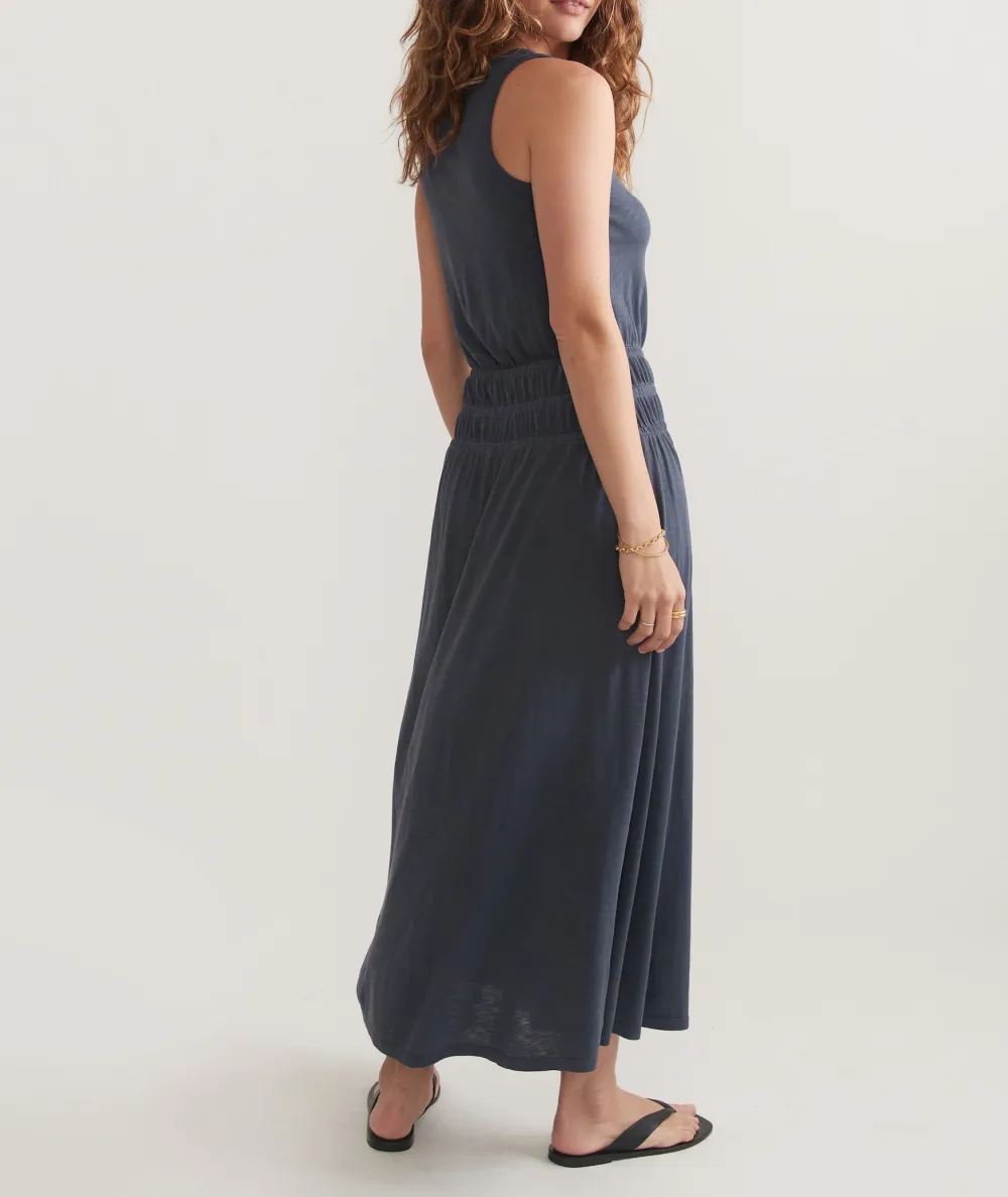 Juliet Slub Midi Dress