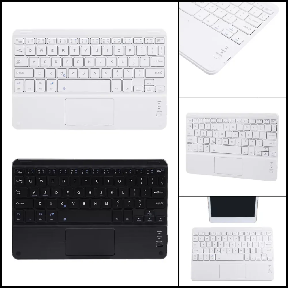 9Inch Wireless Mini Bluooth3.0 Keyboard Touchpad Support Android Portable Desktop Office Entertainment Accessories