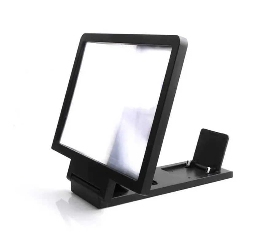 Newest Mobile Phone Screen Magnifier Eyes Protection Display 3D Video Screen Amplifier Folding Enlarged Expander Stand