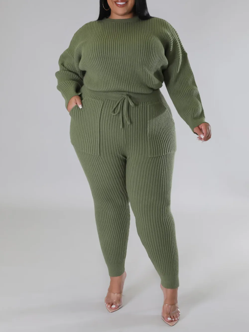 Plus-Size Fashion Knitwear For Women