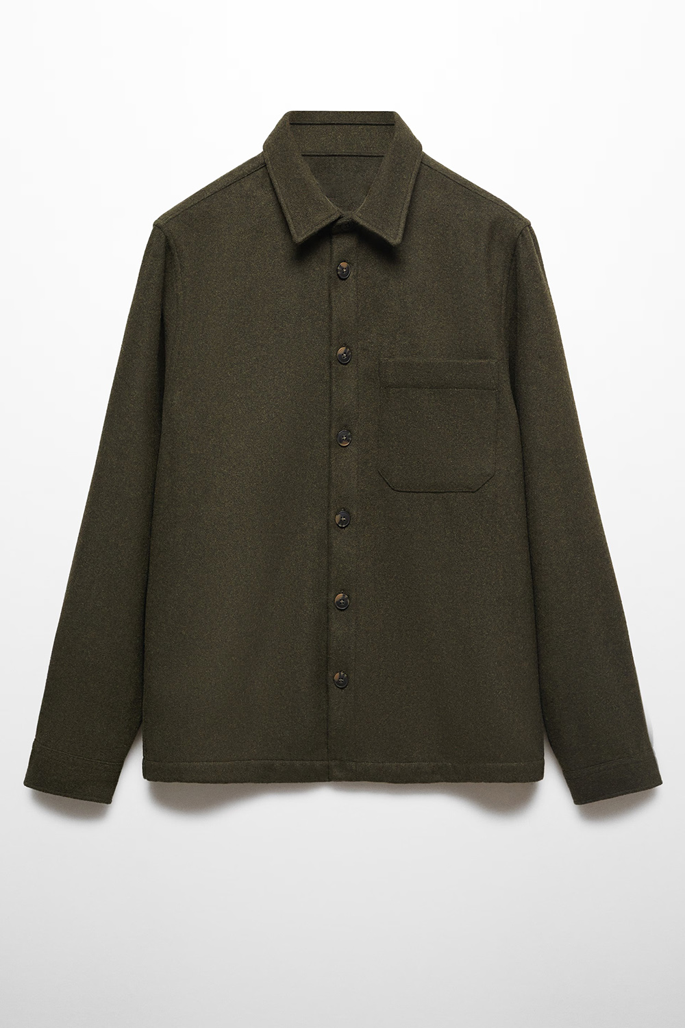 Regular-fit overshirt with pocket