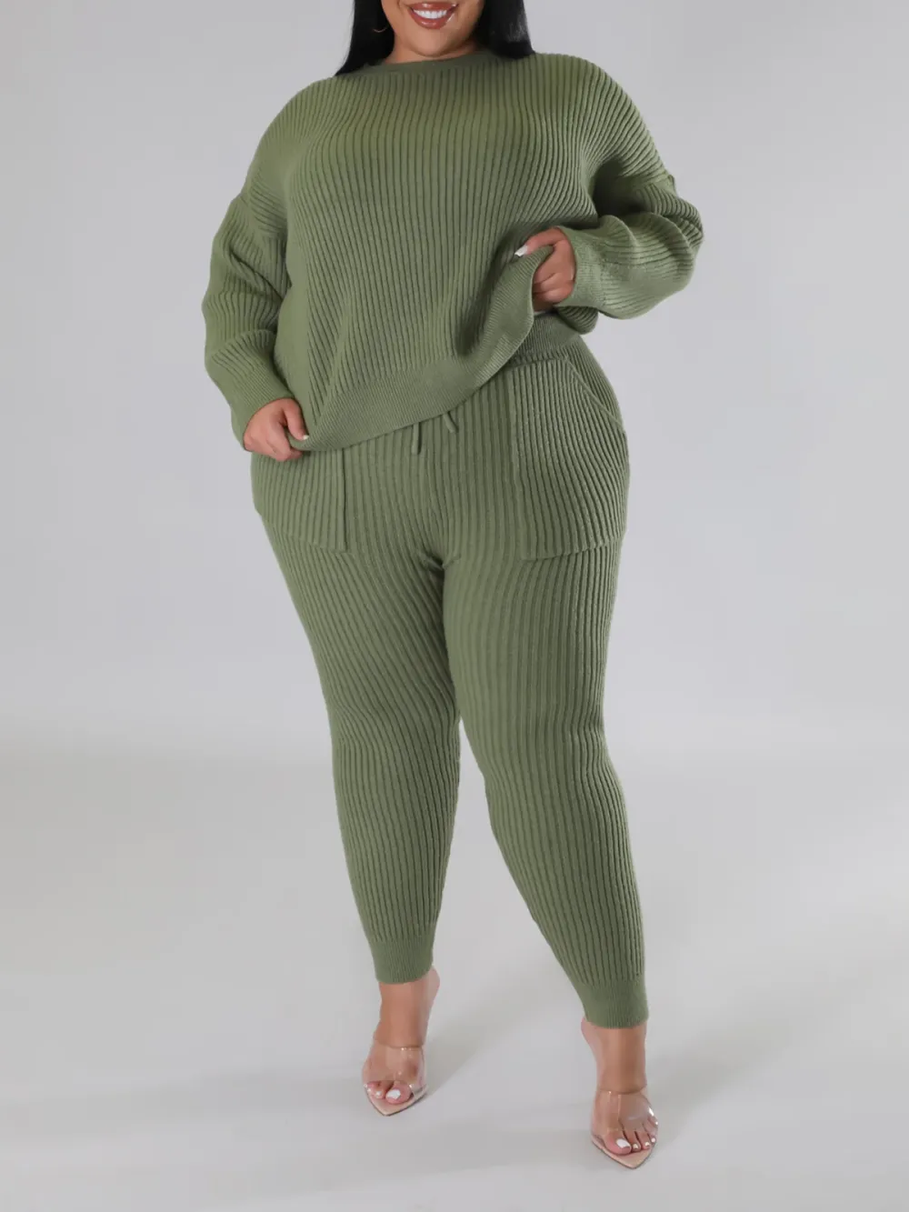 Plus-Size Fashion Knitwear For Women