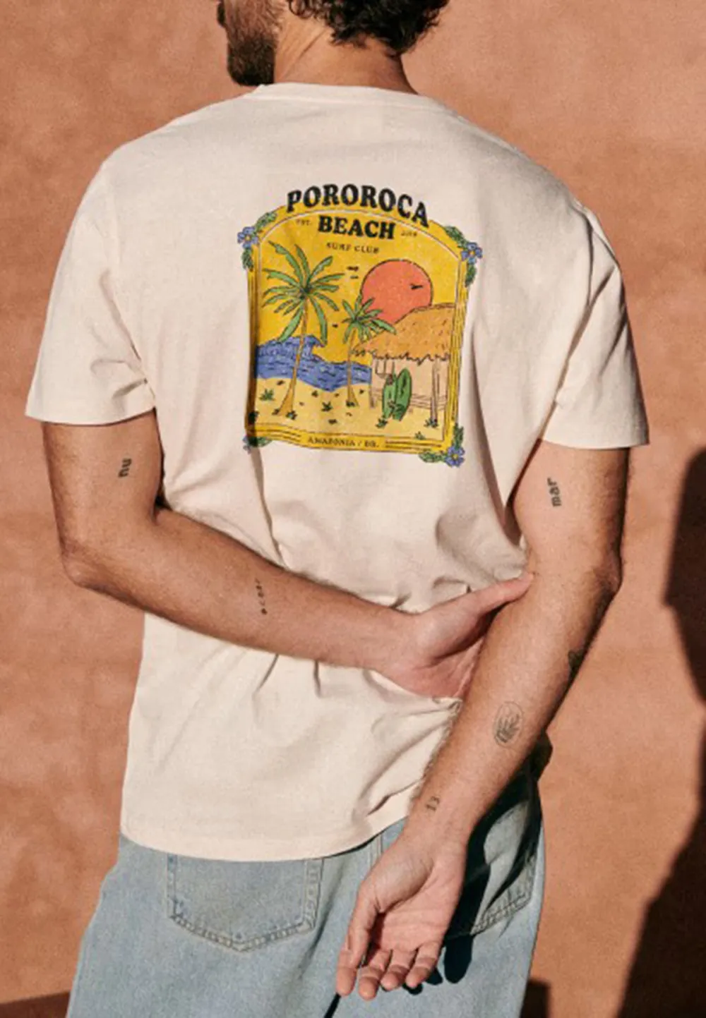 Pororoca T-Shirt-White