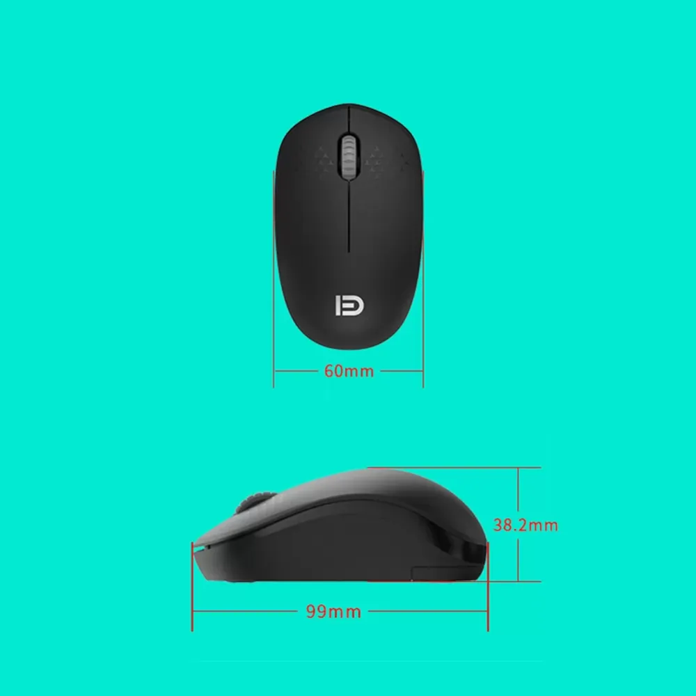 2.4GHz Mute Computer PC Optical Mouse for Desktop Laptop Rechargeable Wireless Gaming Mice,Mini Gift for girls