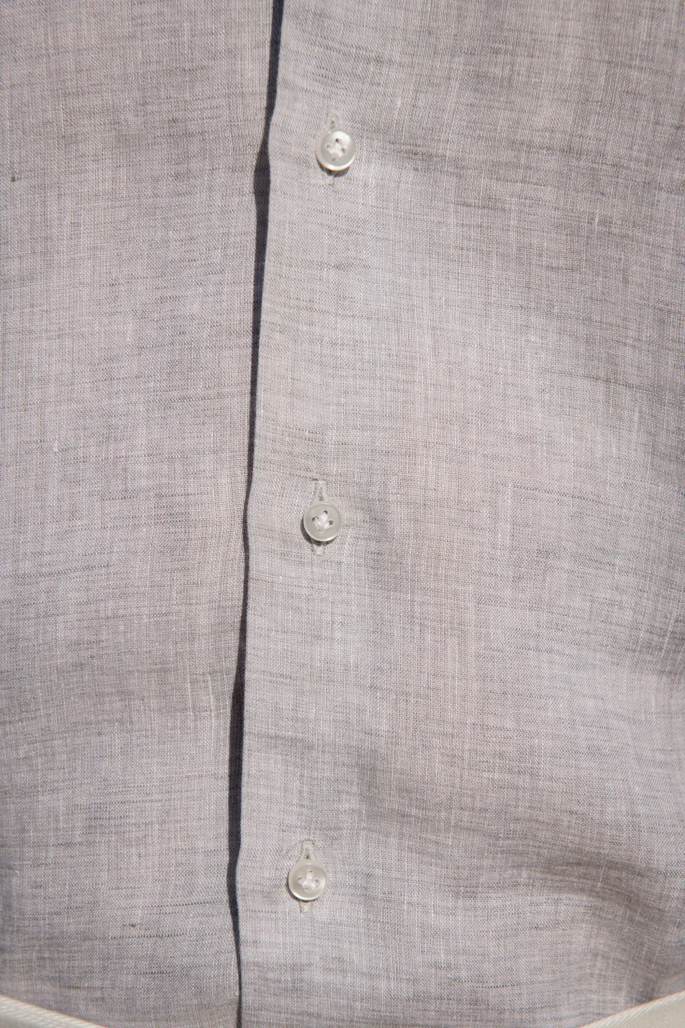 Light Grey Linen Shirt