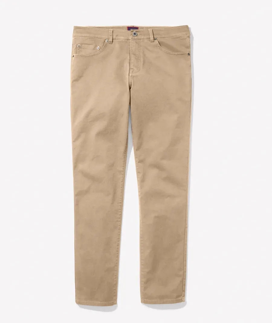 Khaki Casual Men's Trousers