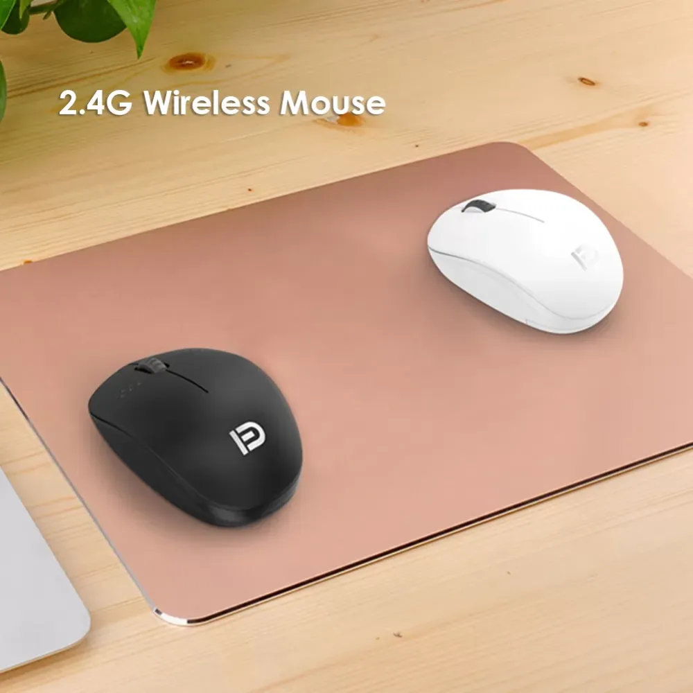 2.4GHz Mute Computer PC Optical Mouse for Desktop Laptop Rechargeable Wireless Gaming Mice,Mini Gift for girls