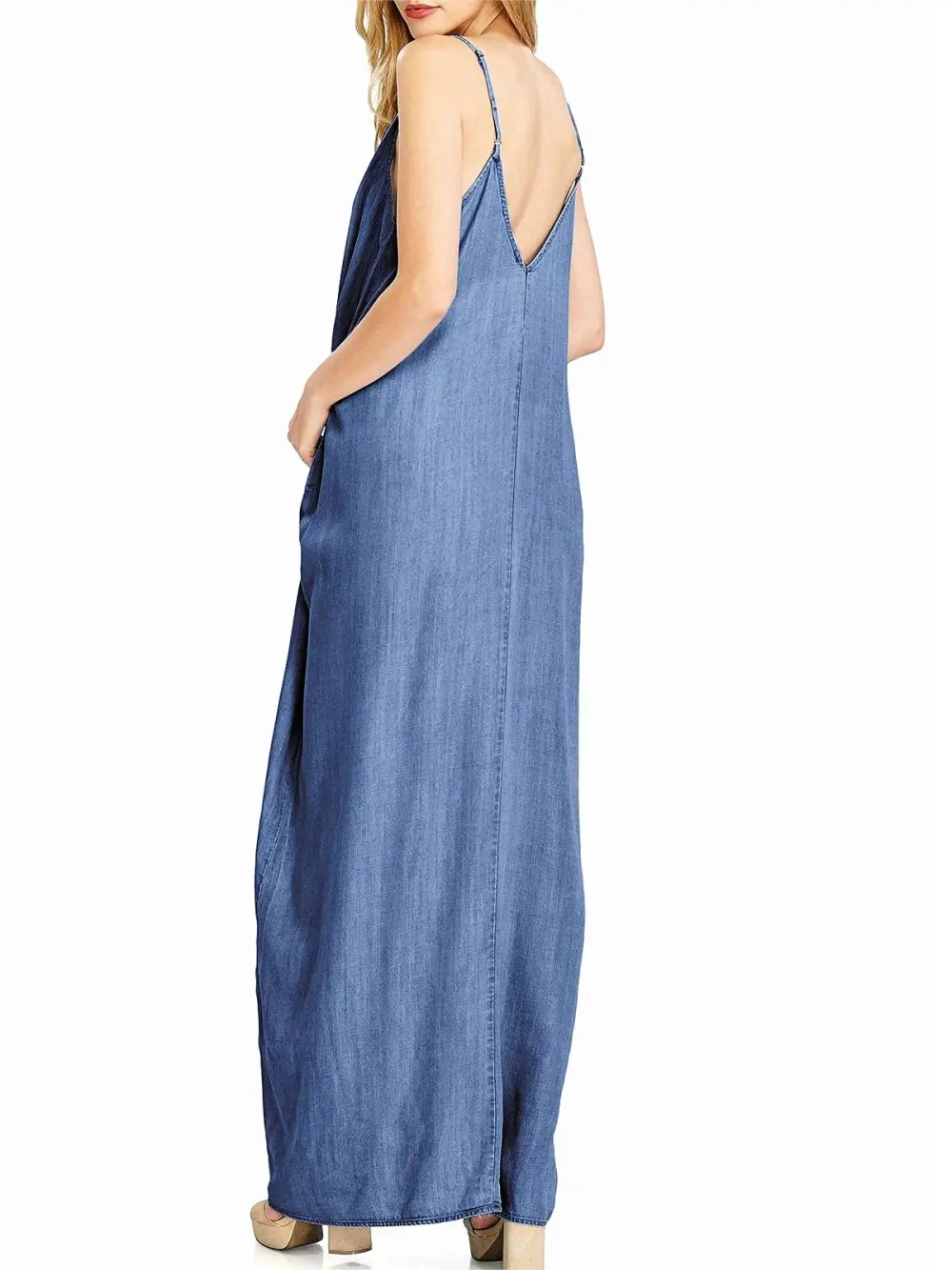 Spellbound Chambray Maxi Dress