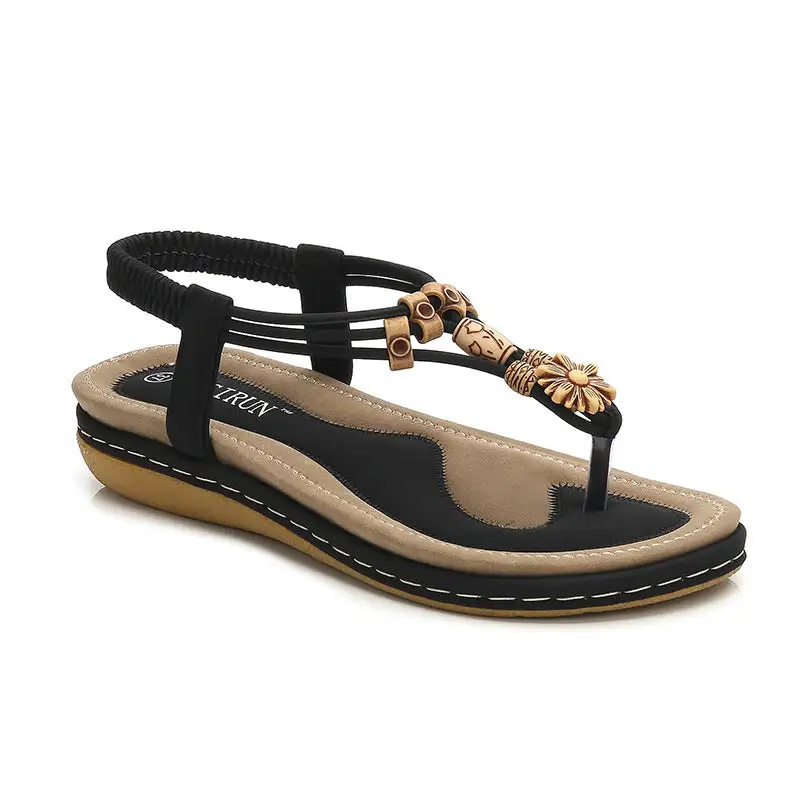 Cilool Bohemia Women Ladies Fashion Flat Sandals