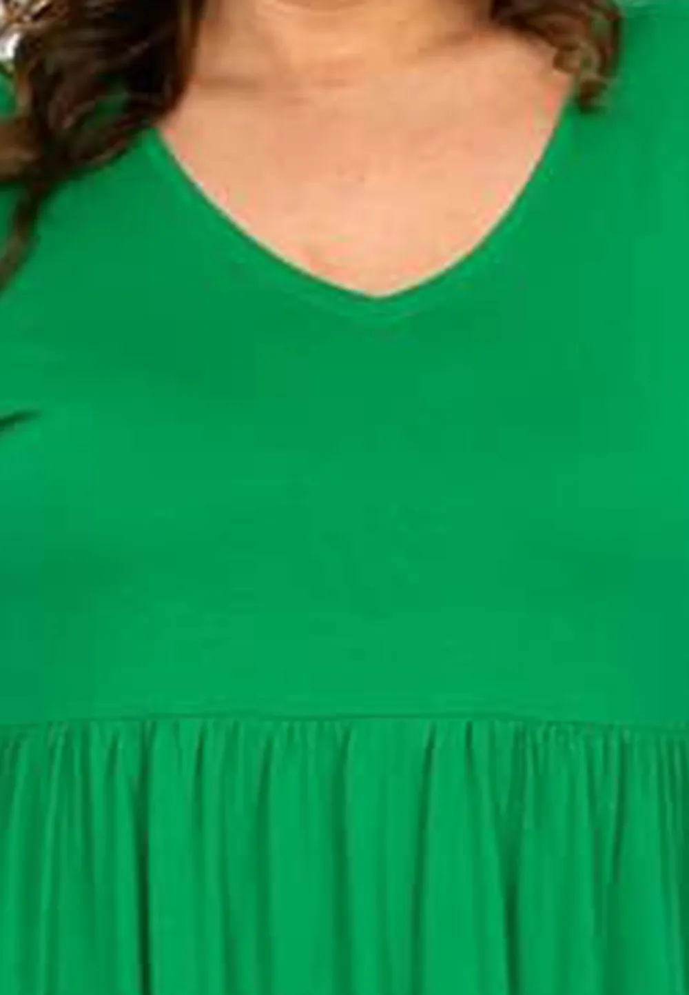 Green Cotton Dress